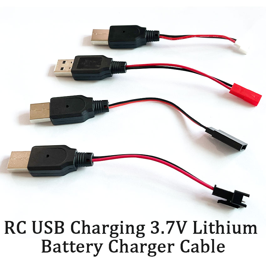 Drone Charger - 1/3/5/PCS RC USB Charging 3.7V Lithium