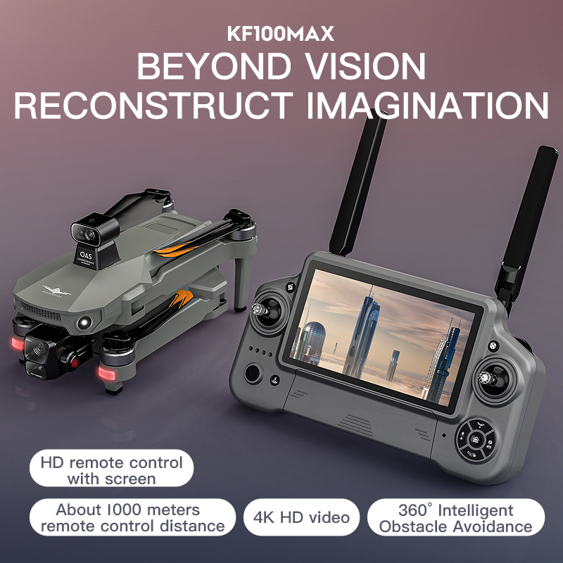 KF100 MAX GPS Drone 4K Camera  - đánh giá và giá Drone Gimbal
