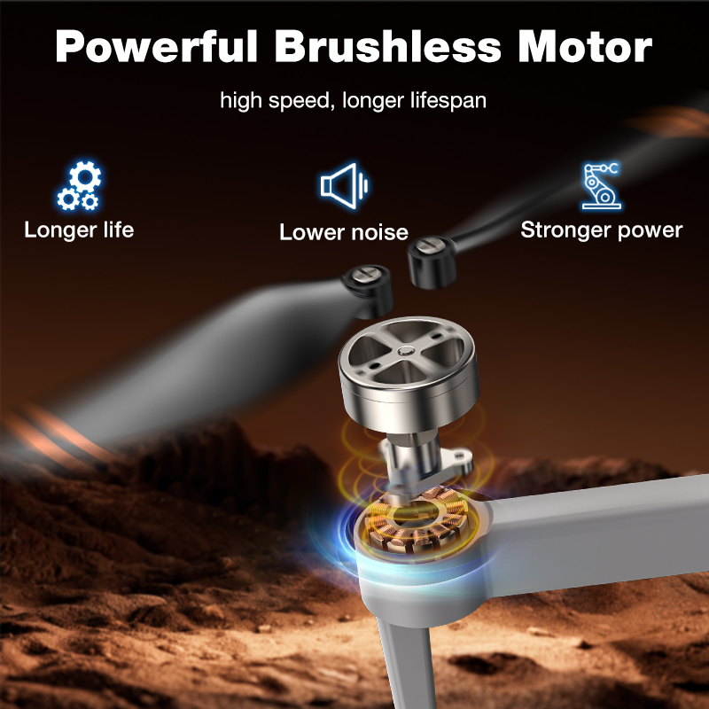 NEW Hot L017 Pro Drone Brushle - đánh giá và giá Drone Gimbal